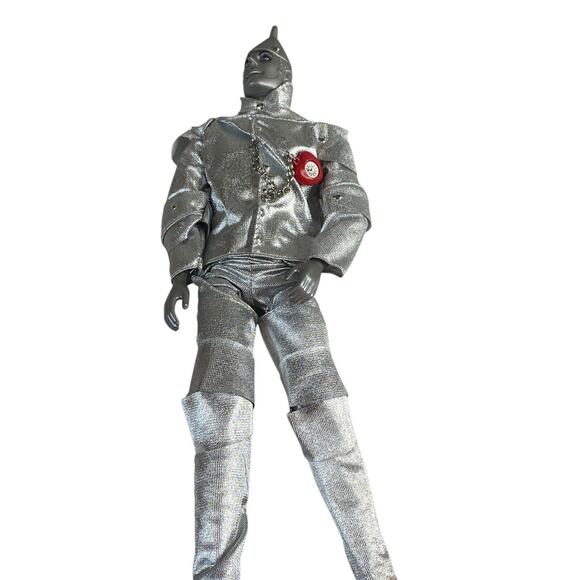 Wizard Of Oz Barbie Lot Of Four Dorothy With Todo Lion Tin Man Scarecrow - Picture 16 of 16